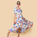 Kellpar Multi-Color Floral Maxi Dress