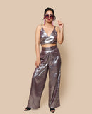 Kellpar  Shimmer Trouser with Back Tie