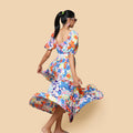 Kellpar Multi-Color Floral Maxi Dress