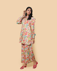 Kellpar  Floral Shirt Kurti with Trouser