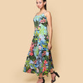 Kellpar Flared Maxi Dress