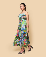 Kellpar Flared Maxi Dress