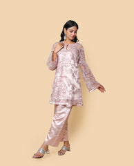 Kellpar Sequins Embroidery Kurta and Trouser