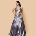 Kellpar Silver Shimmer Lehenga Set