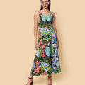 Kellpar Flared Maxi Dress