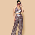 Kellpar  Shimmer Trouser with Back Tie