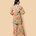 Kellpar  Floral Shirt Kurti with Trouser