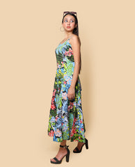 Kellpar Flared Maxi Dress