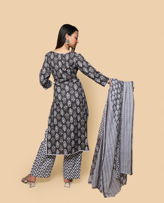 Kellpar  Cotton Kurti Set