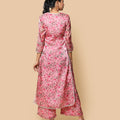 Kellpar  Floral Long Kurti with Trouser