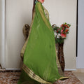 Kellpar Stunning Green Sharara Set with Dupatta