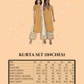 Kellpar Brown Cotton Kurti with Trousers