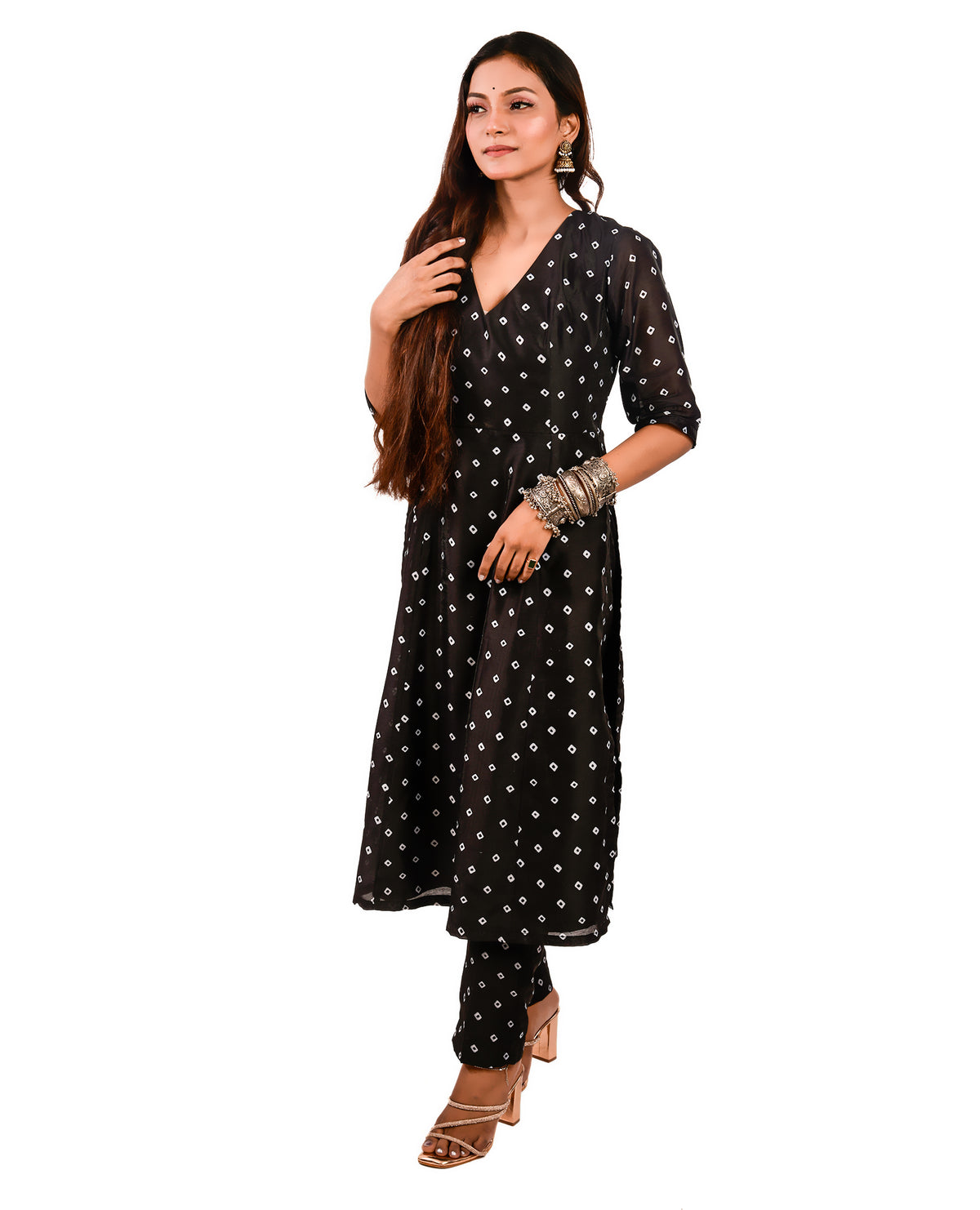 KELLPAR  FROCK KURTI SET