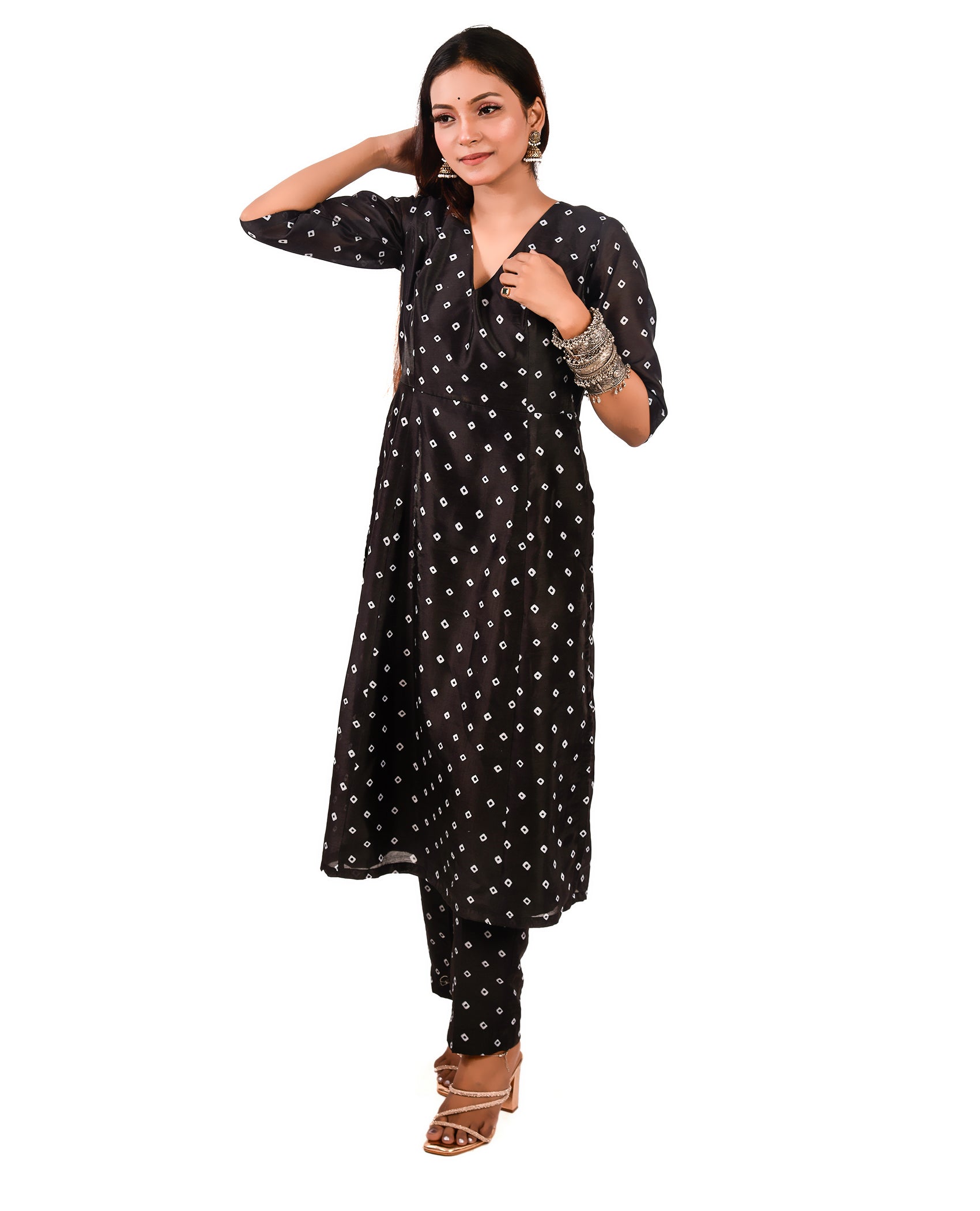 KELLPAR  FROCK KURTI SET