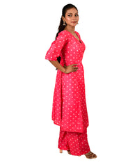 KELLPAR HIGH SLIT KURTI WITH TROUSER