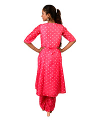 KELLPAR HIGH SLIT KURTI WITH TROUSER