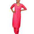 KELLPAR HIGH SLIT KURTI WITH TROUSER