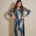 Kellpar Foil Print Long Kurti with Trouser