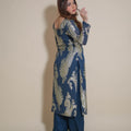 Kellpar Foil Print Long Kurti with Trouser