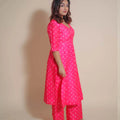 KELLPAR HIGH SLIT KURTI WITH TROUSER