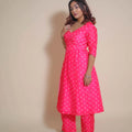 KELLPAR HIGH SLIT KURTI WITH TROUSER