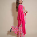 KELLPAR THREE PIECE SHARARA SET