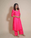 KELLPAR HIGH SLIT KURTI WITH TROUSER