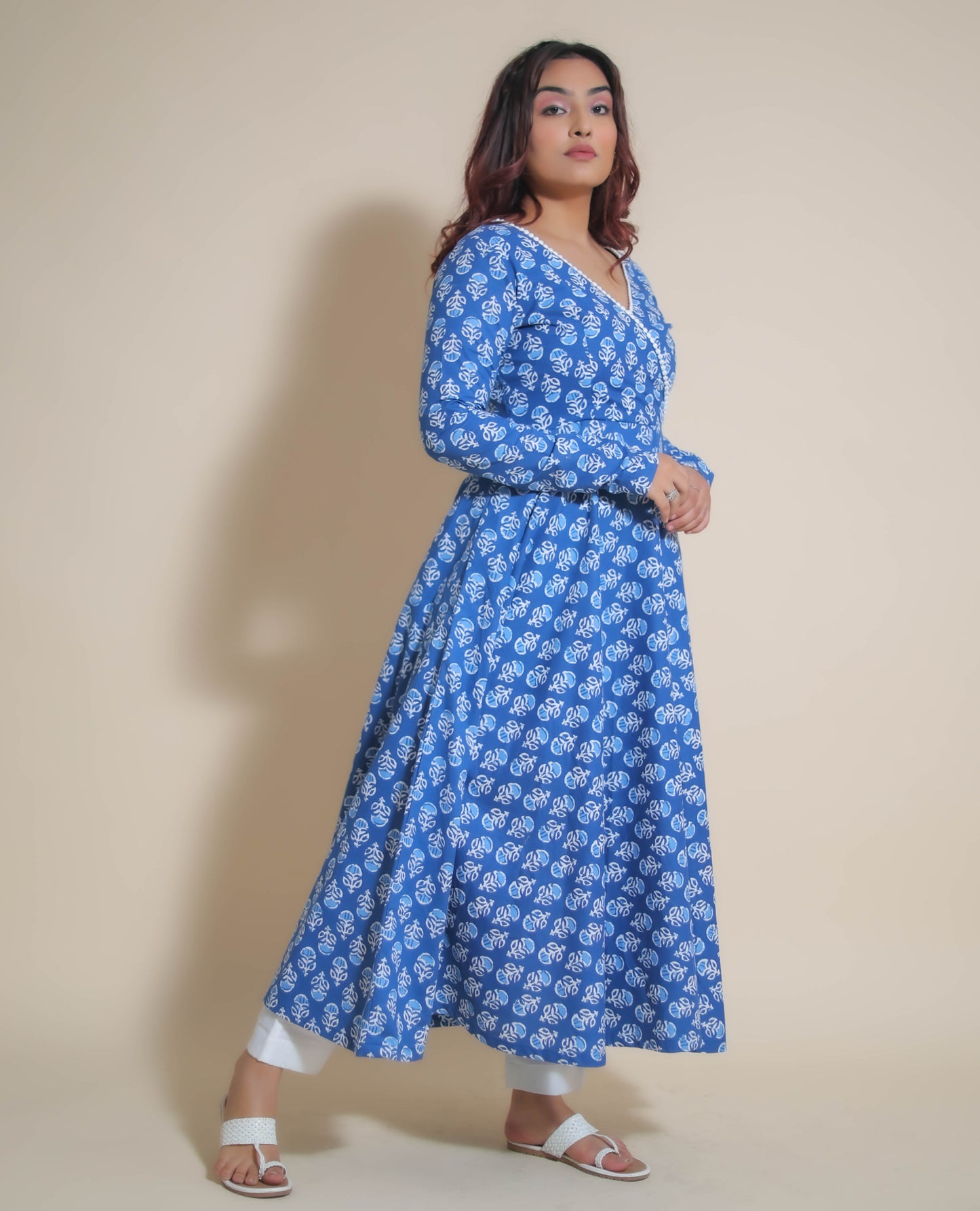 Kellpar Heavy Flared Kurta with Trouser