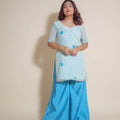 KELLPAR KURTI WITH TROUSER