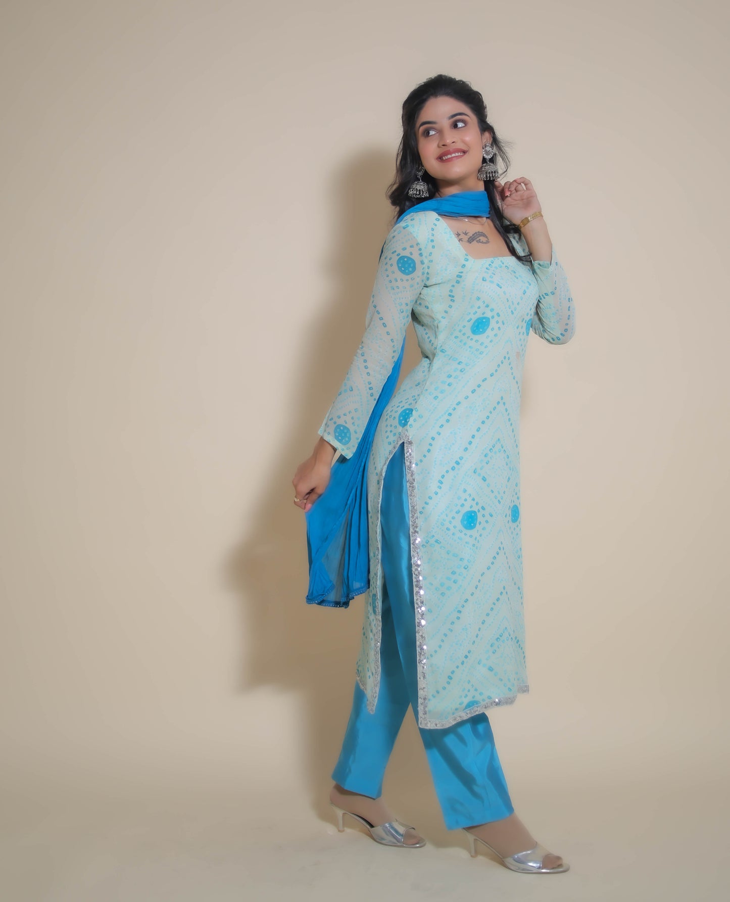 KELLPAR LONG KURTI WITH PANT