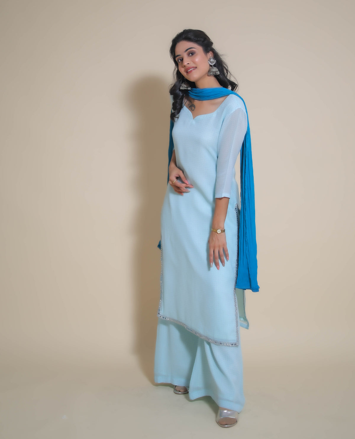 KELLPAR Long Kurti with Trouser