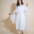 KELLPAR LONG WHITE KURTI