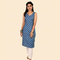 KELLPAR KURTI WITH TROUSER