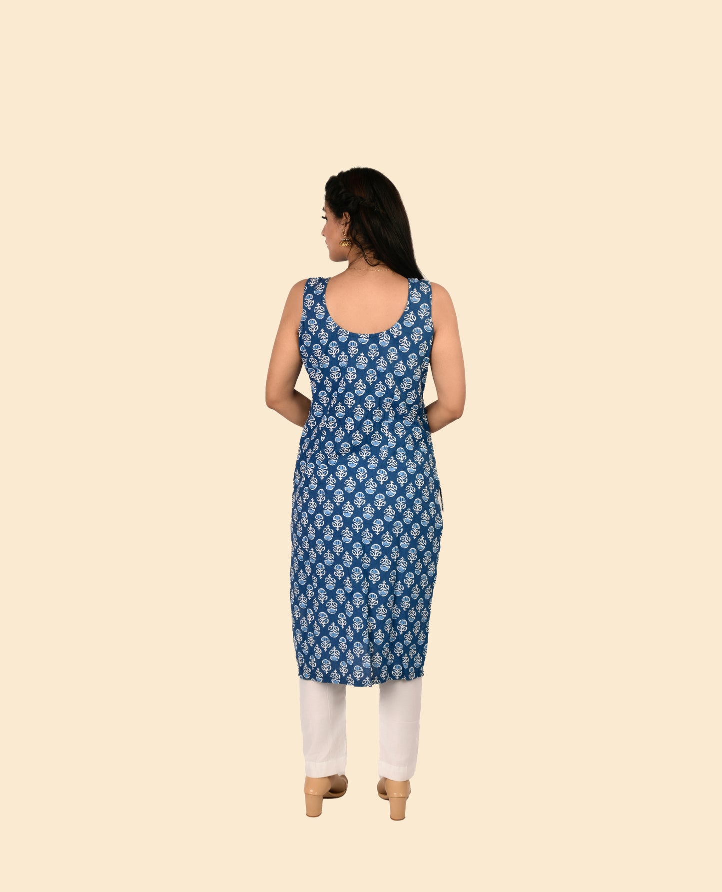 KELLPAR KURTI WITH TROUSER