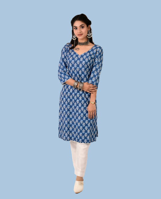 KELLPAR Kurti With Trouser