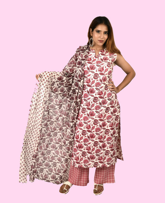 KELLPAR Kurti With Trouser