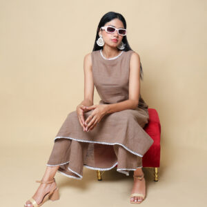 Kellpar Brown kurta set