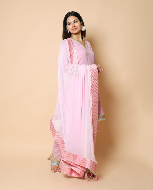 Kellpar pink Dew Salwaar - Image 3