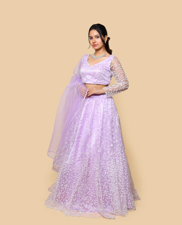 Pink Lehnga - Image 4