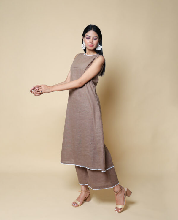 Kellpar Brown kurta set - Image 3