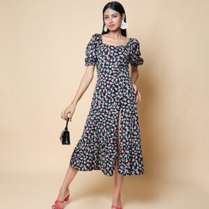 Kellpar Slit Dress
