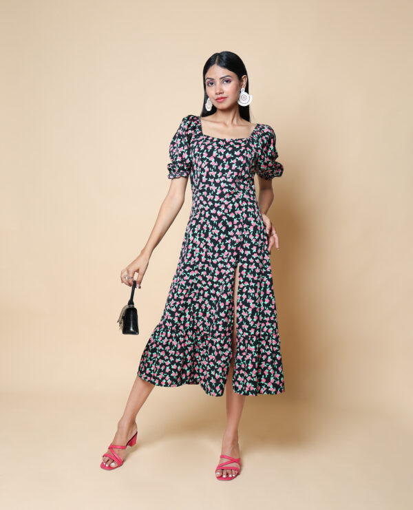 Kellpar Slit Dress